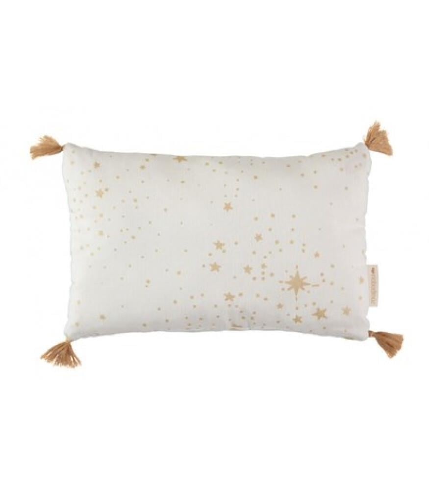 İndirimNobodinoz - Sublim Yastık - Gold Stella - WhiteD19SUBLIM-GSW