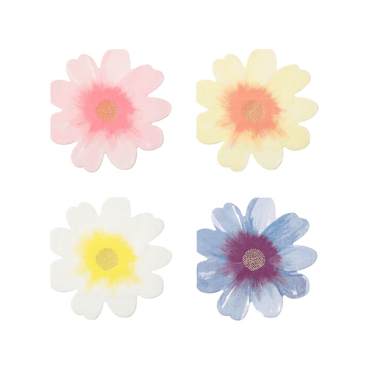 Meri Meri - Flower Garden Napkins - Çiçek Bahçesi Peçeteler - L