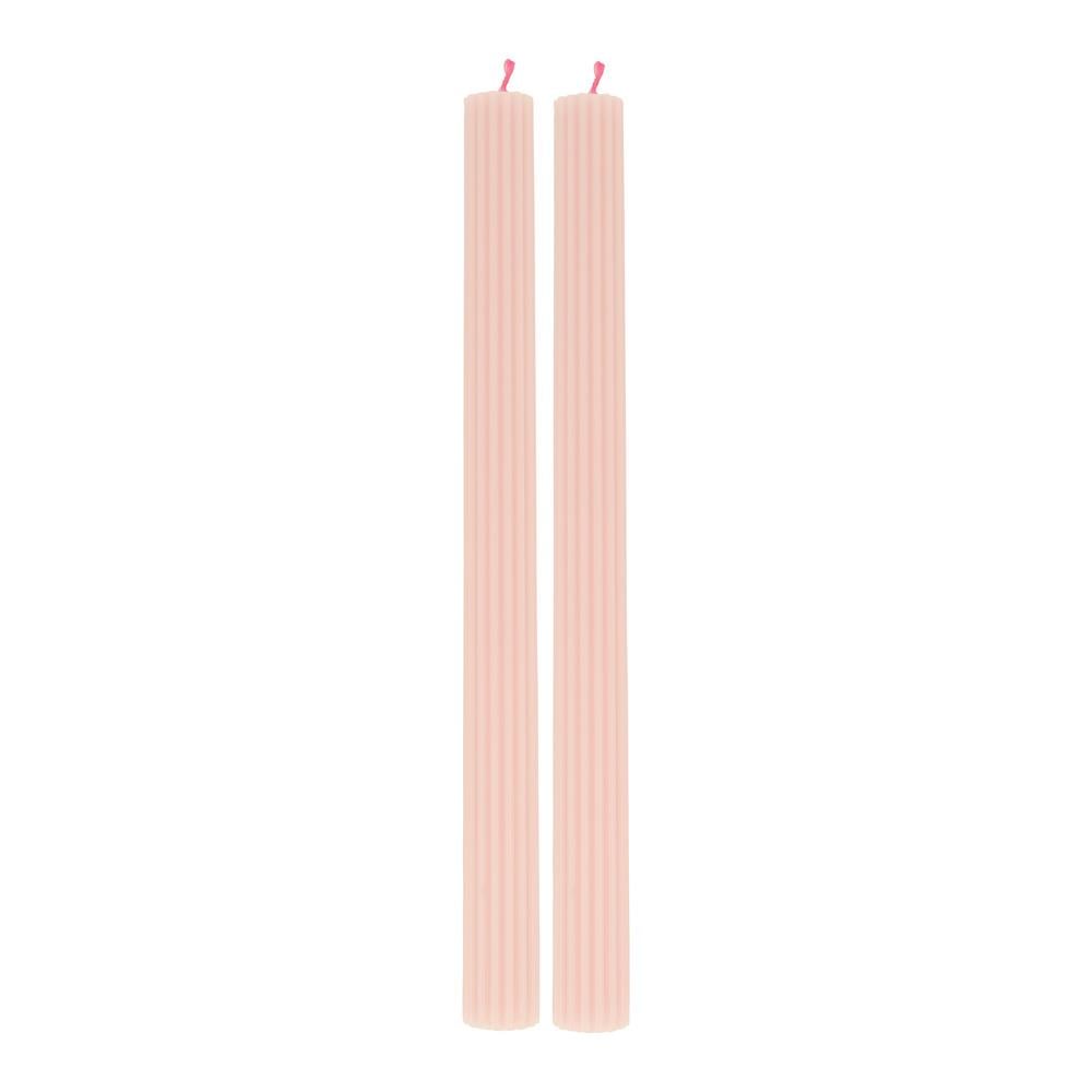 Meri Meri - Pembe Masa Mumları (2'li) Kategorisiz