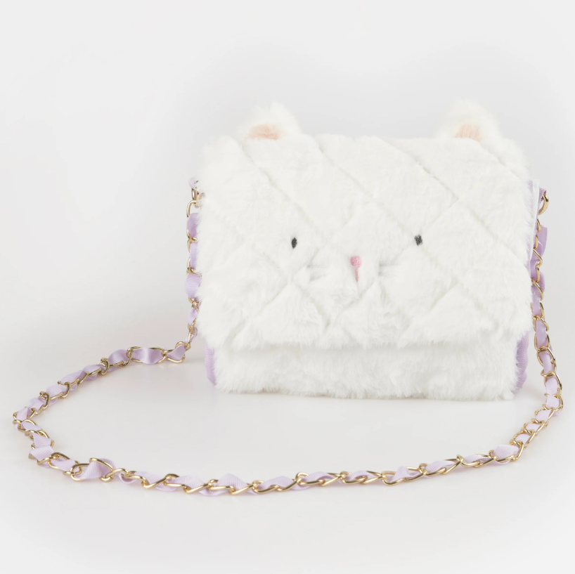Meri Meri - Plush Cat Handbag - Peluş Kedi El Çantası Kategorisiz