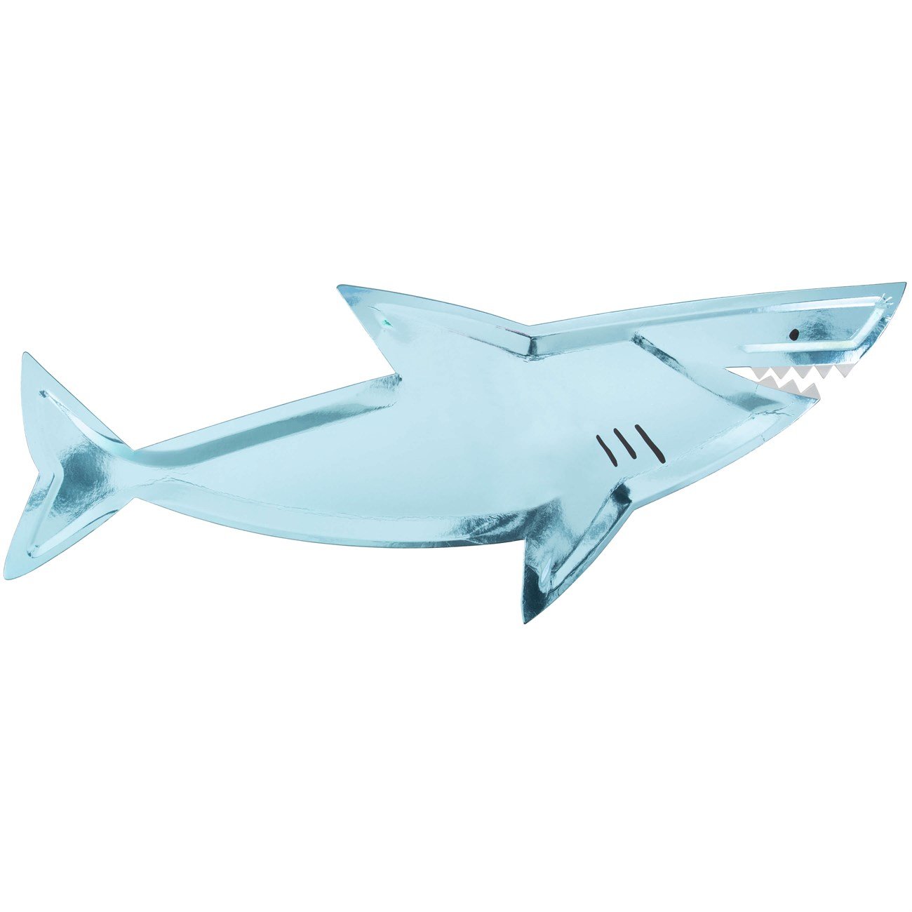 Meri Meri - Shark Platters - Köpek Balığı Servis Tabakları - 4lü