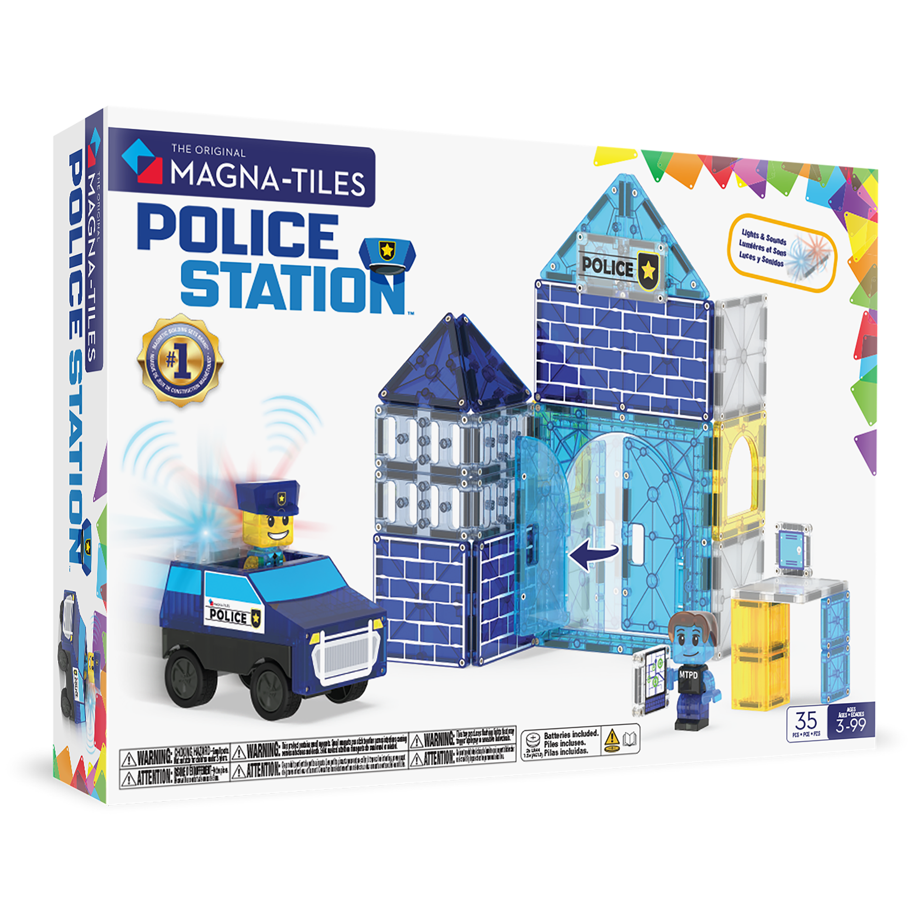 Magna-TilesMAGNA-TILES® - Police Station - 35 Parça252035PS
