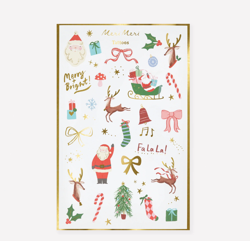 Meri MeriMeri Meri - Christmas Mix Geçici Dövmeler293028
