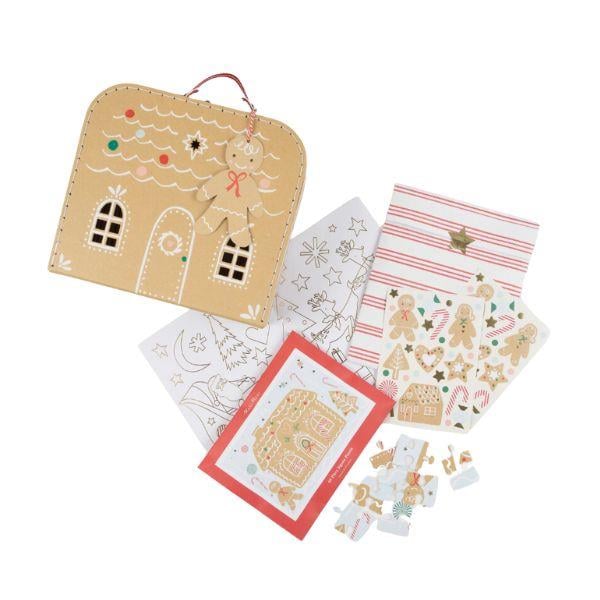Meri MeriMeri Meri - Gingerbread Yeni Yıl Aktivite Çantası280482