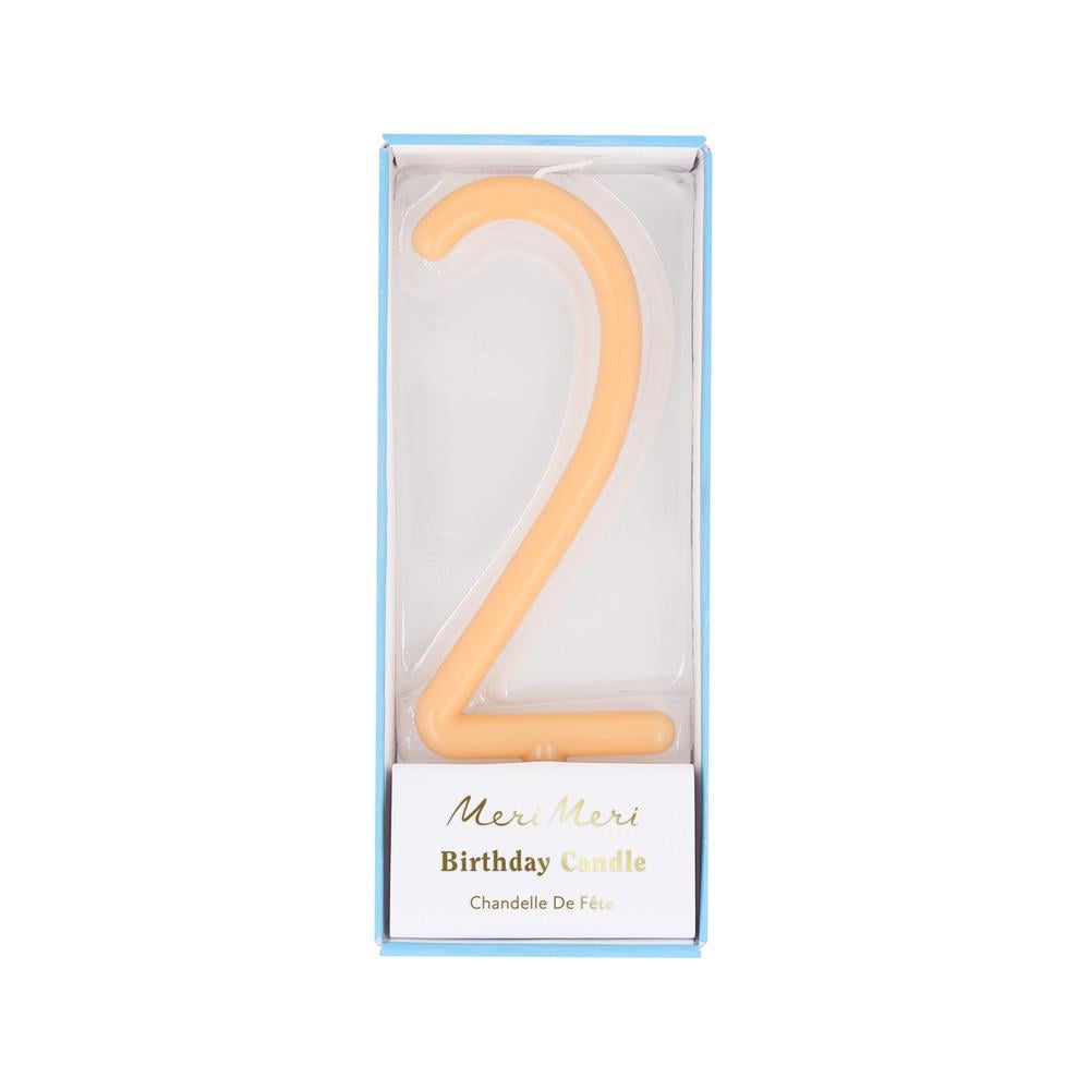 Meri MeriMeri Meri - İnce Rakam Mum - 2289365