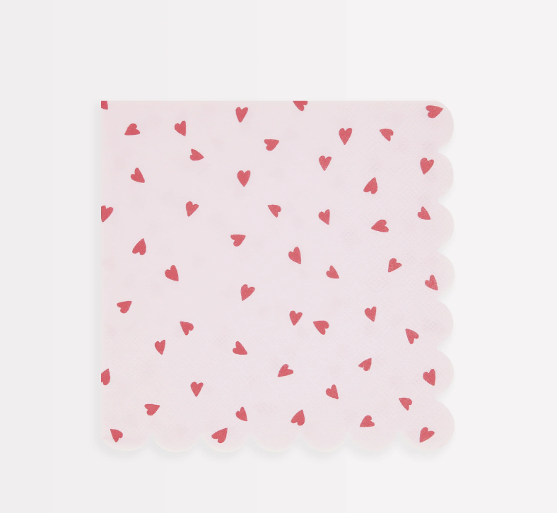 Meri MeriMeri Meri - Kalpli Peçete - L - 16 Adet273065