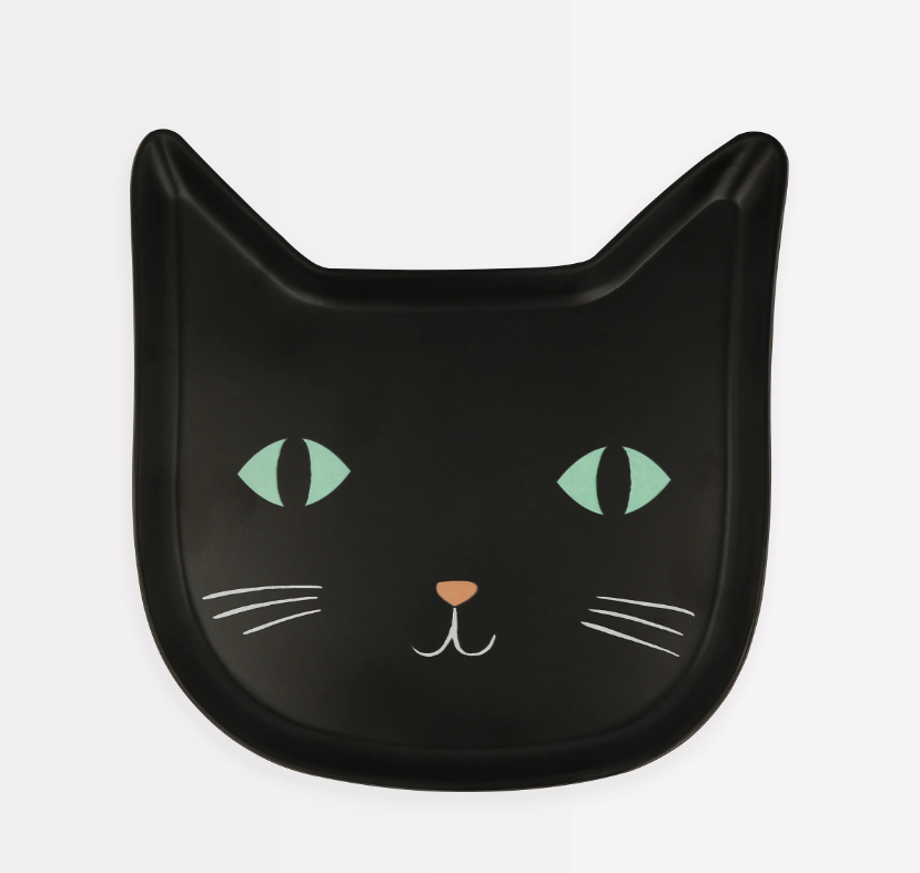 Meri MeriMeri Meri - Melamine Cat Plate - Kedi Melamin Tabak278664