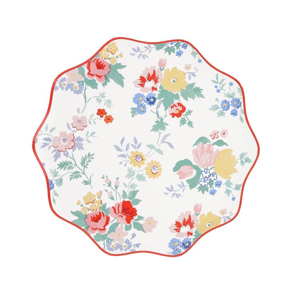 Meri MeriMeri Meri - Vintage Floral Tabaklar - M - 16 Adet289311