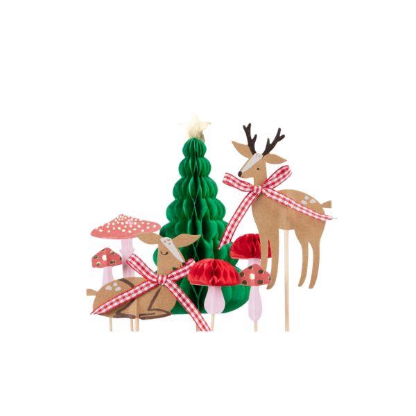 Meri MeriMeri Meri - Winter Woodland - Orman Pasta Süsü - 8 Adet279537