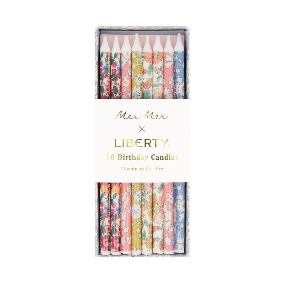 Meri MeriMeri Meri x Liberty - Çiçekli Mumlar - 16 Adet284262