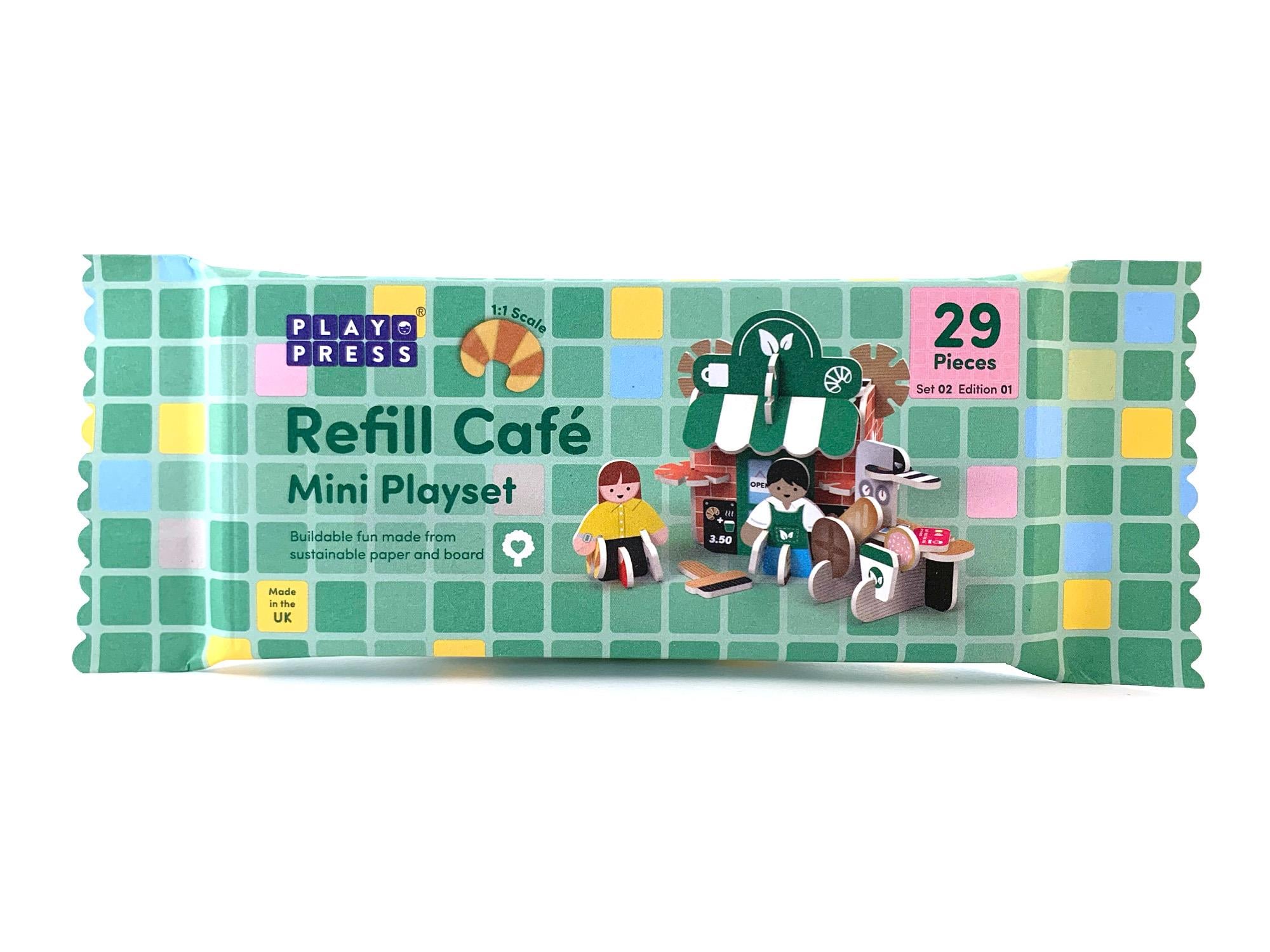 PlayPressPlayPress - Story Playset - Mini Refill CaféK0002