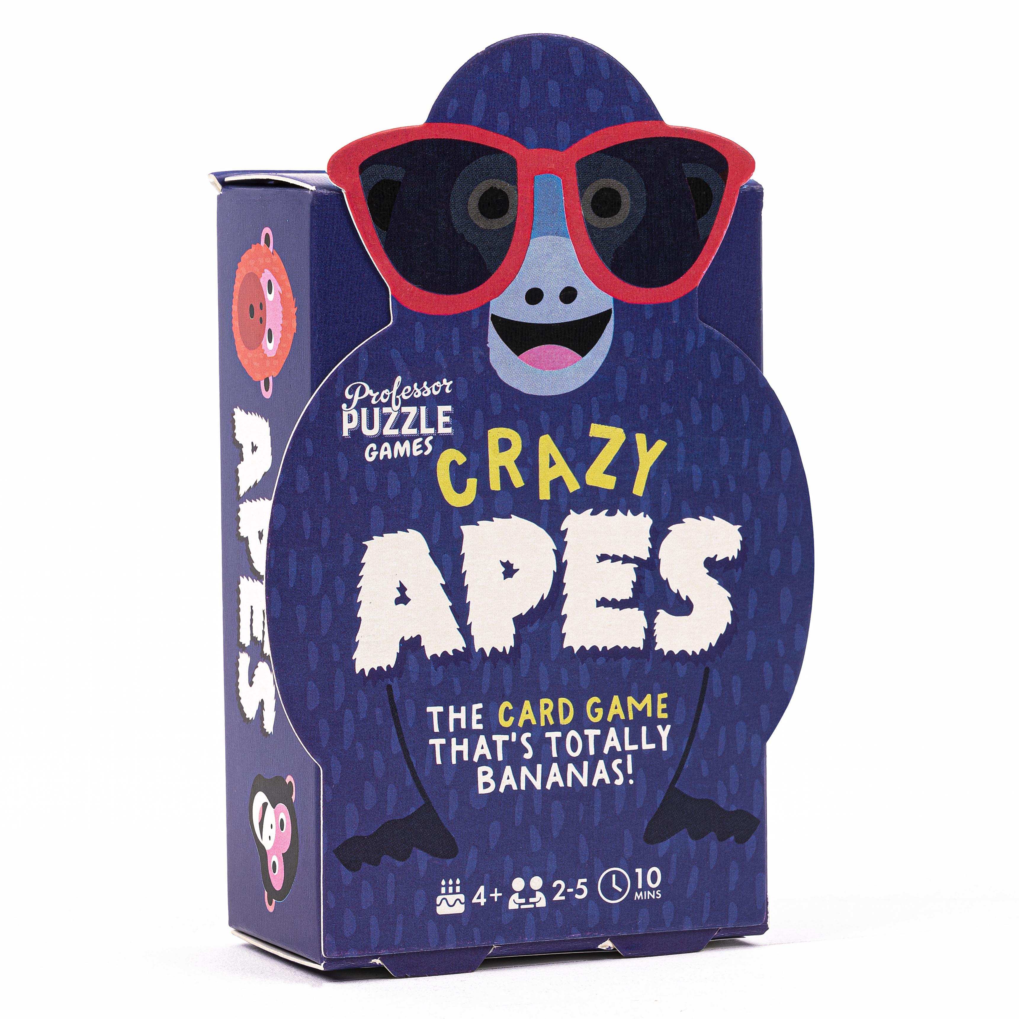 Professor PuzzleProfessor Puzzle - Eşleştirme Kart Oyunu - Crazy ApesPPKG9693