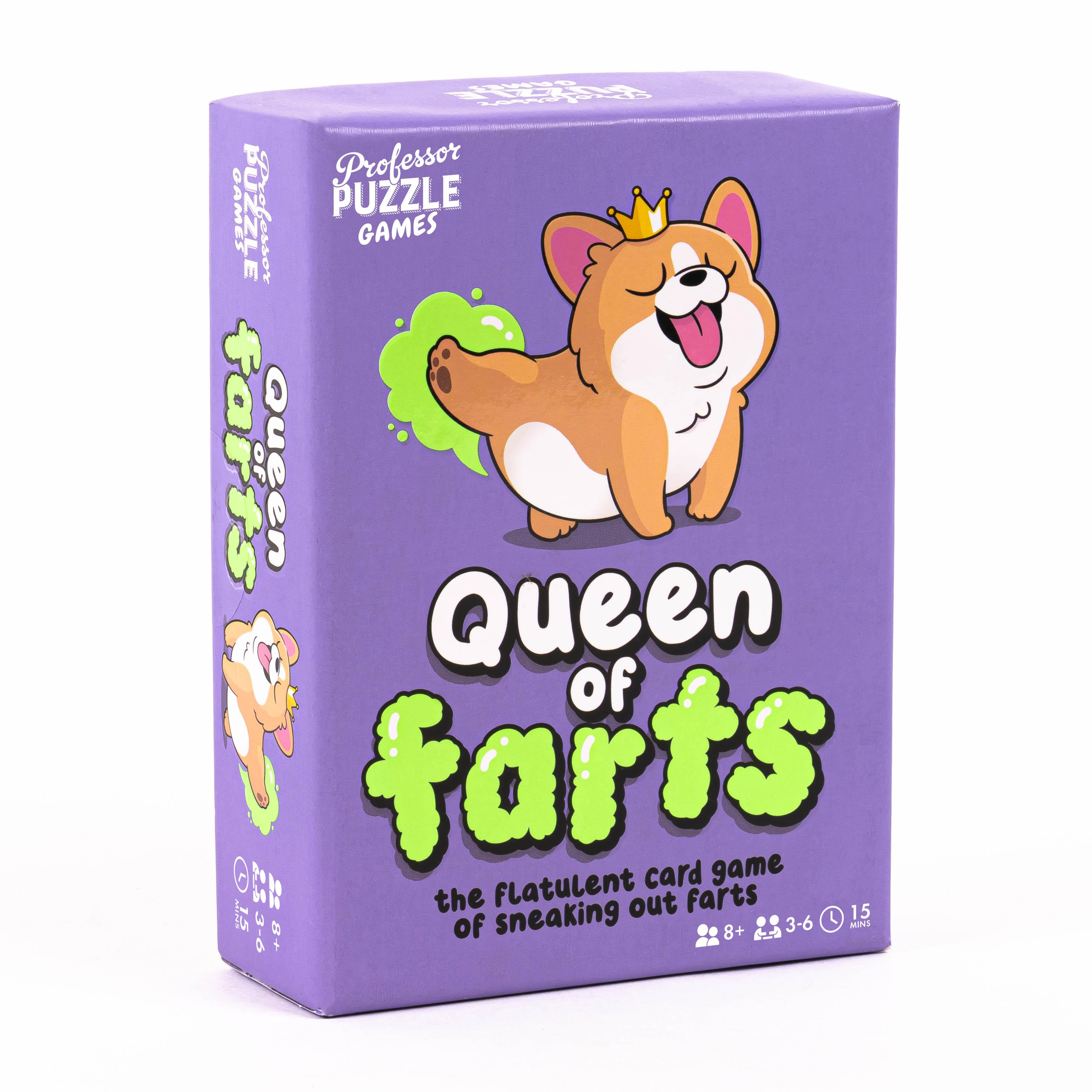 Professor PuzzleProfessor Puzzle - Kart Oyunu - Queen of FartsPPG11539