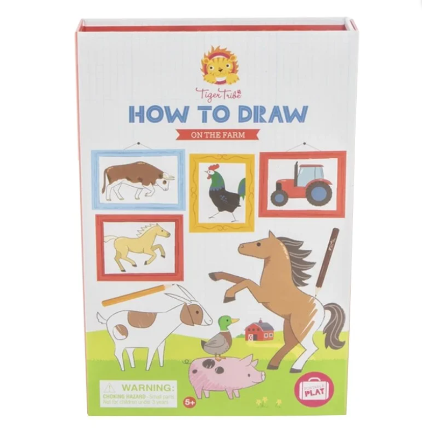 Tiger TribeTiger Tribe - Resim Nasıl Çizilir? - On The Farm6-0260