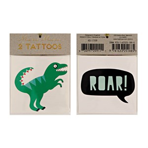 Meri Meri - Dinosaur Small Tattoos - Dinozor Geçici Dövme