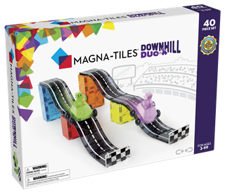 Magna-Tiles - Downhill Duo 40-Piece Set - Yokuş Aşağı 2'li - 40 Parça Gizden Gelenler