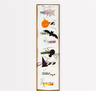 Meri MeriMeri Meri - Halloween Icons Hair Clips - Cadılar Bayramı Tokalar (8'li)278538