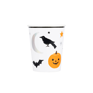 Meri Meri - Happy Halloween Bardaklar - 8 Adet