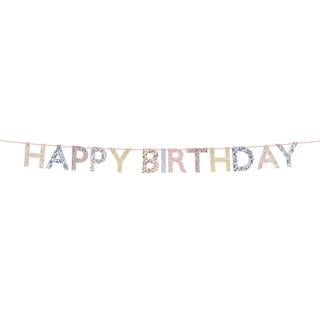 Meri MeriMeri Meri x Liberty - Happy Birthday Asılan Süs284163