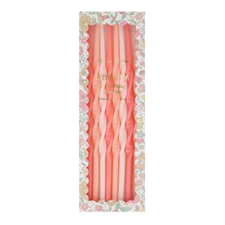 Meri MeriMeri Meri x Liberty - Kıvrımlı Pembe Mumlar - 16 Adet284253