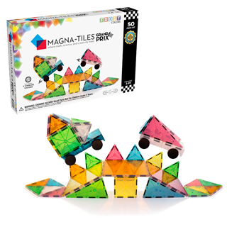 Magna-Tiles - Grand Prix 50 Parça Mıknatıslı Oyunlar