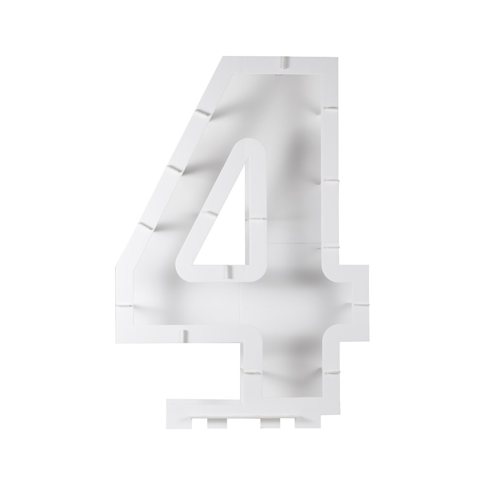 Balon Standı - 4 Rakamı Gizden Gelenler