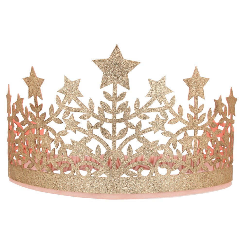 Glitter Fabric Star Crown Gizden Gelenler