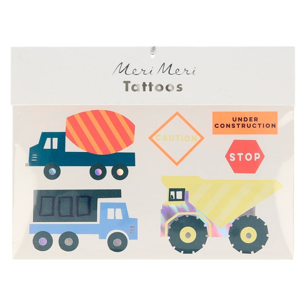 İnşaat Geçici Dövmeler / Tattoos Gizden Gelenler