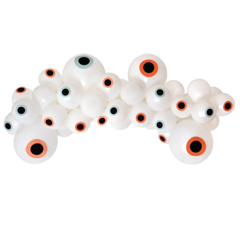 Meri Meri - Eyeball Balloon Garland - Göz Zincir Balon Seti Gizden Gelenler