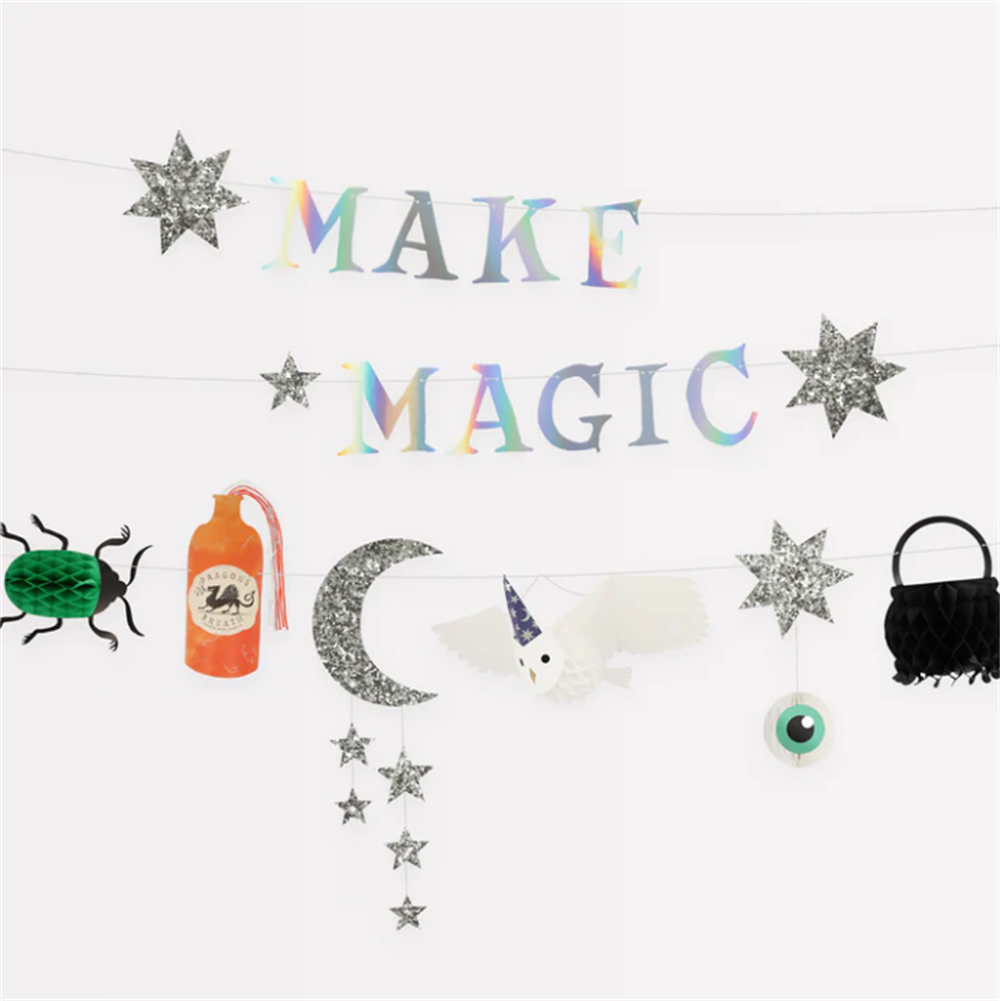 Meri Meri - Making Magic Garland - Make Magic Asılan Süs Gizden Gelenler