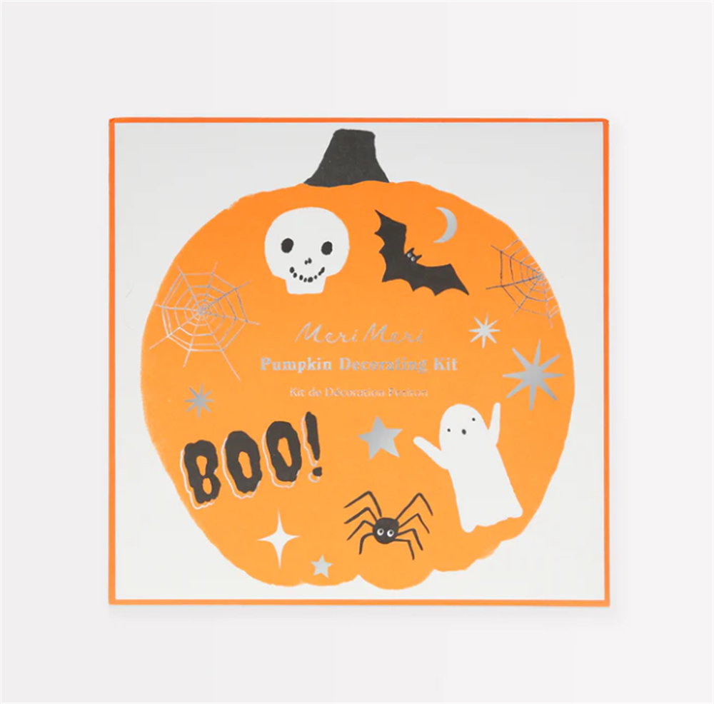 Meri Meri - Pumpkin Decorating Kit - Balkabağı Dekor Kiti Gizden Gelenler