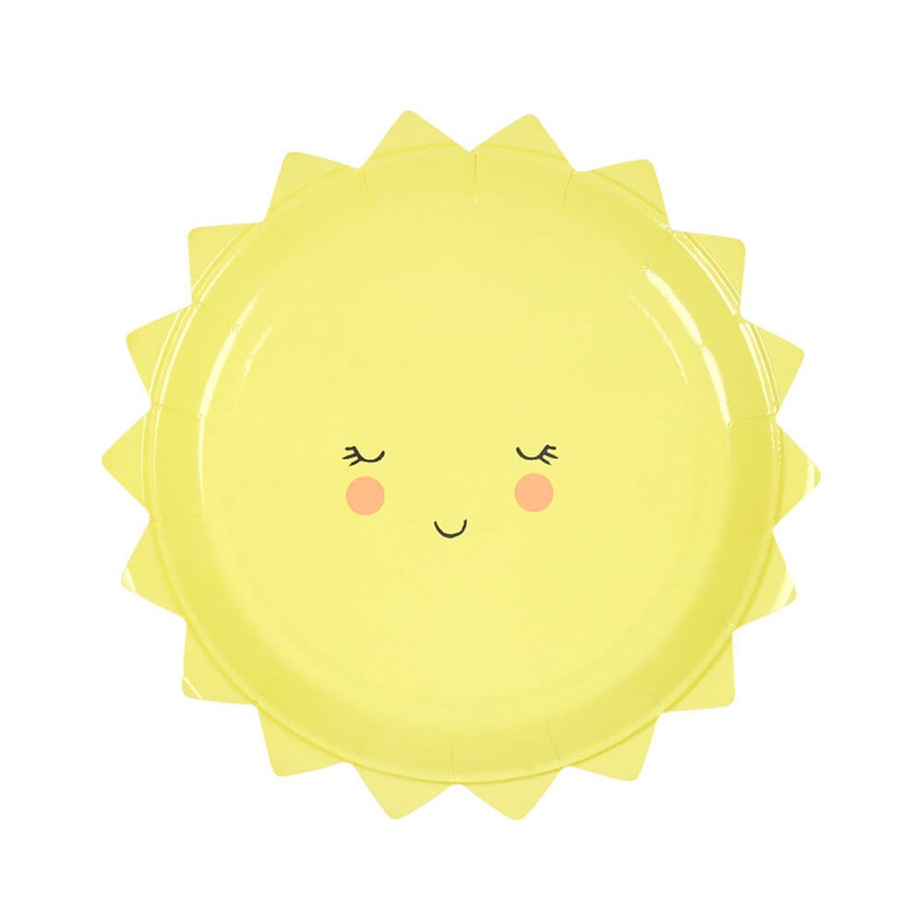 Meri Meri - Happy Sun Plates - Güneş Tabak - S