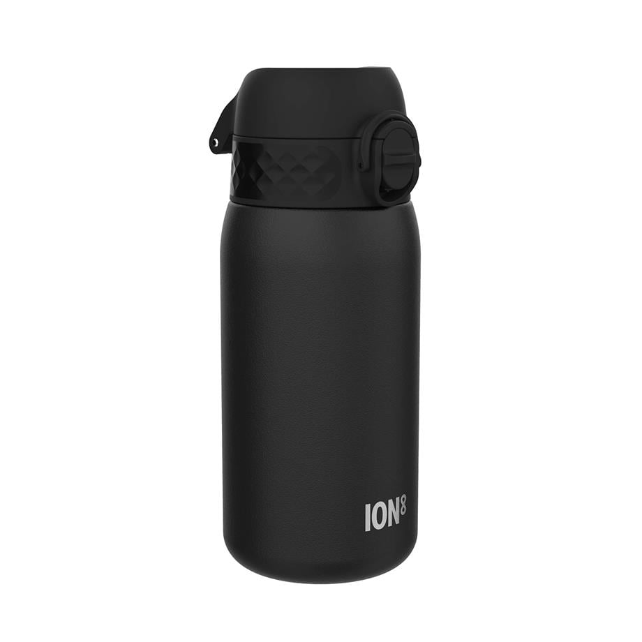 Ion8Ion8 - Paslanmaz Çelik Çocuk Suluk - Siyah - 400 ml - SızdırmazI8SS400BLK