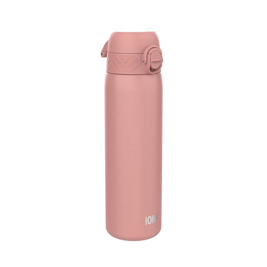 Ion8Ion8 - Paslanmaz Çelik İnce Suluk - Gül Pembe - 600 ml - SızdırmazI8SS600ROSE