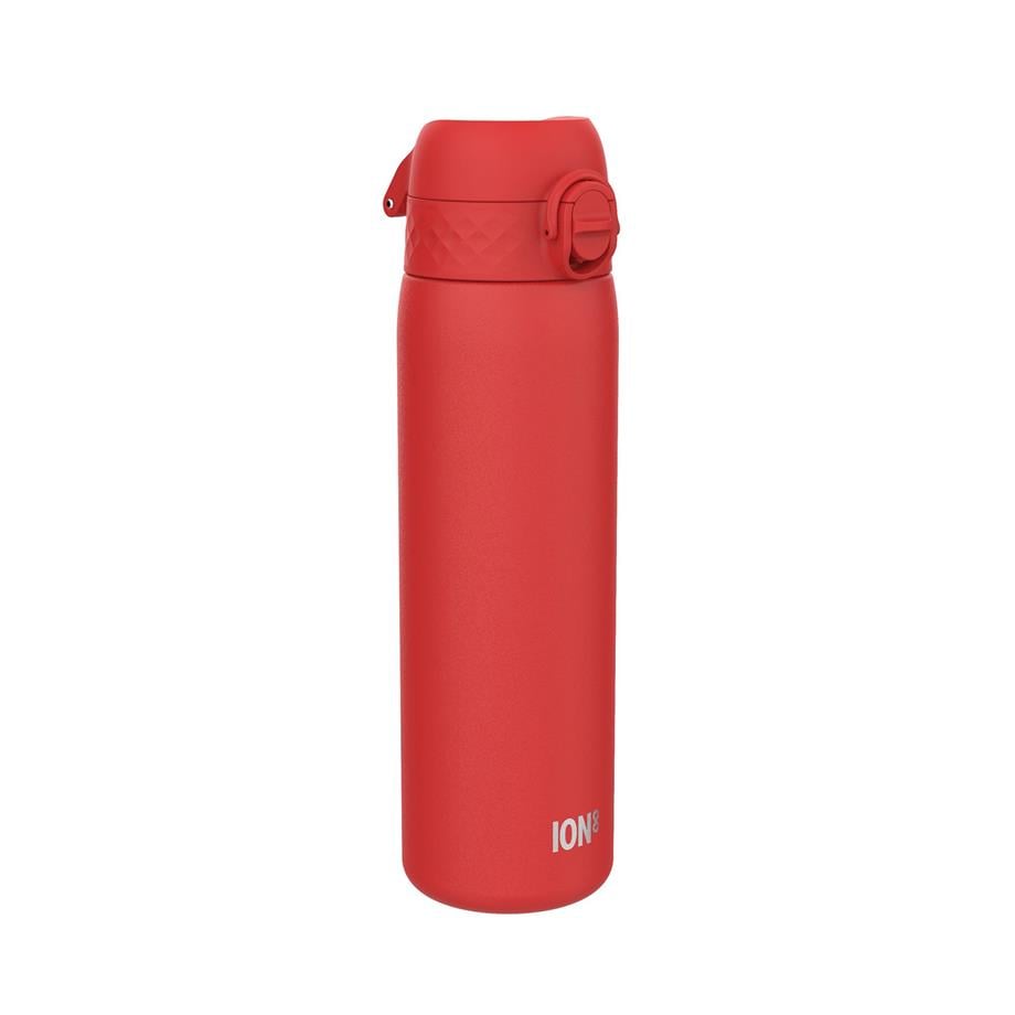 Ion8Ion8 - Paslanmaz Çelik İnce Suluk - Kırmızı - 600 ml - SızdırmazI8SS600RED