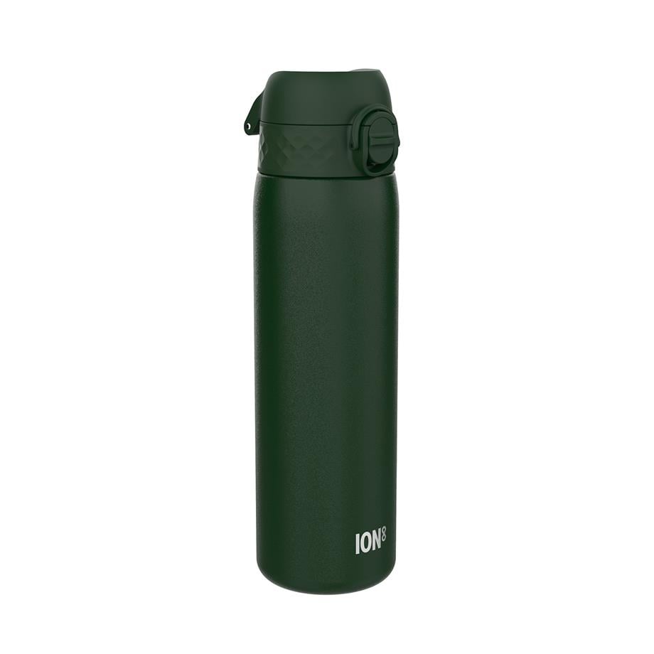 Ion8Ion8 - Paslanmaz Çelik İnce Suluk - Koyu Yeşil - 600 ml - SızdırmazI8SS600DGRE