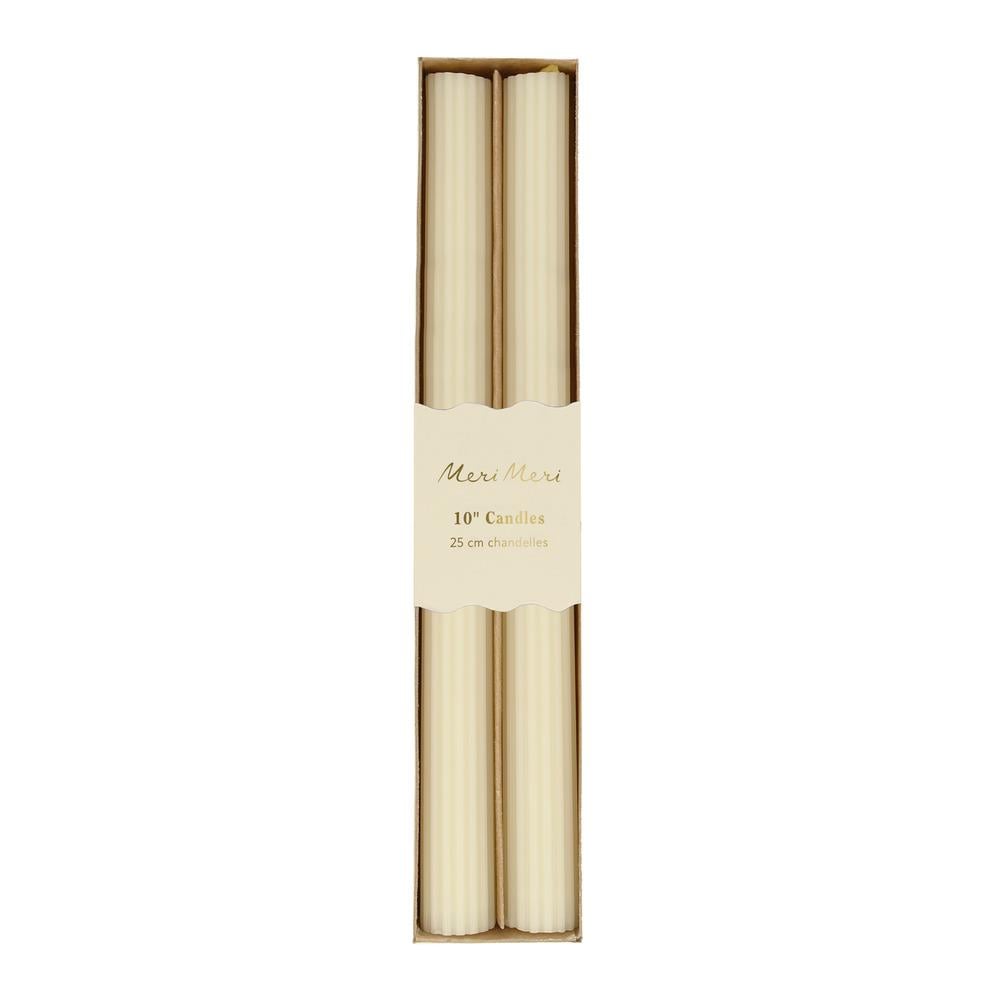Meri Meri - Krem Masa Mumları (2'li) Kategorisiz