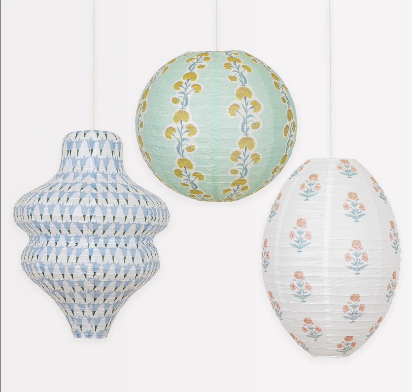 Meri Meri - Molly Mahon Lanterns - Molly Mahon Tasarım Fenerler (3'lü) Kategorisiz