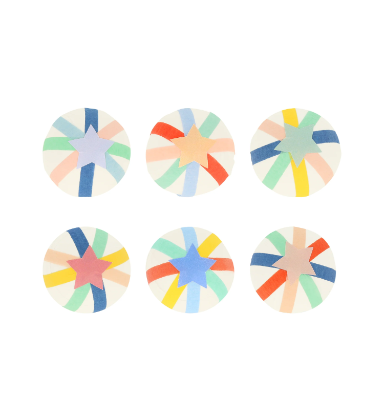 Meri Meri - Multi Surprise Balls - Sürpriz Toplar (x6) Kategorisiz