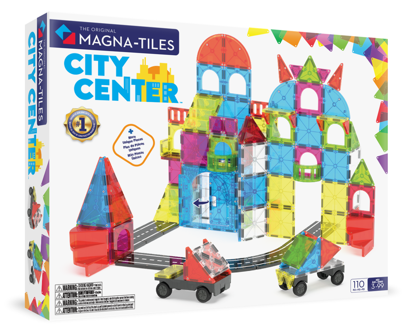 Magna-TilesMAGNA-TILES® - City Center - 110 Parça251110CC