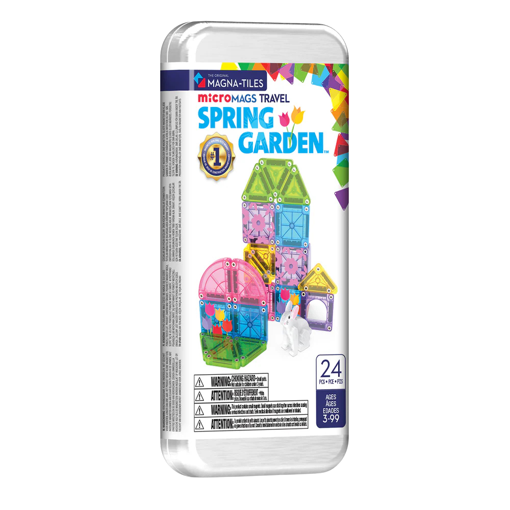 Magna-TilesMAGNA-TILES® - Travel Set - Bahar Bahçe Seti Manyetik Bloklar - 24 Parça264024SG