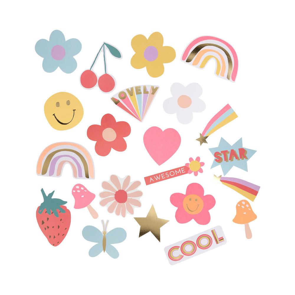 Meri MeriMeri Meri - Die-Cut Happy Sticker - 25 Adet287502