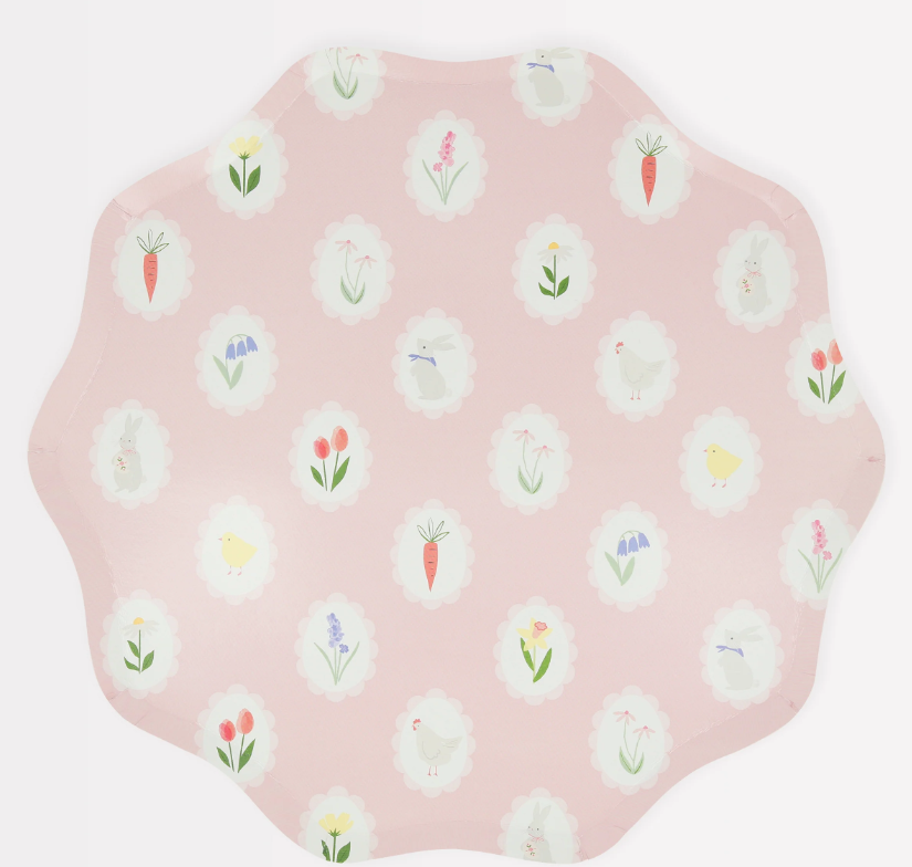 Meri MeriMeri Meri - Easter Cameo Tabaklar - L - 8 Adet283623