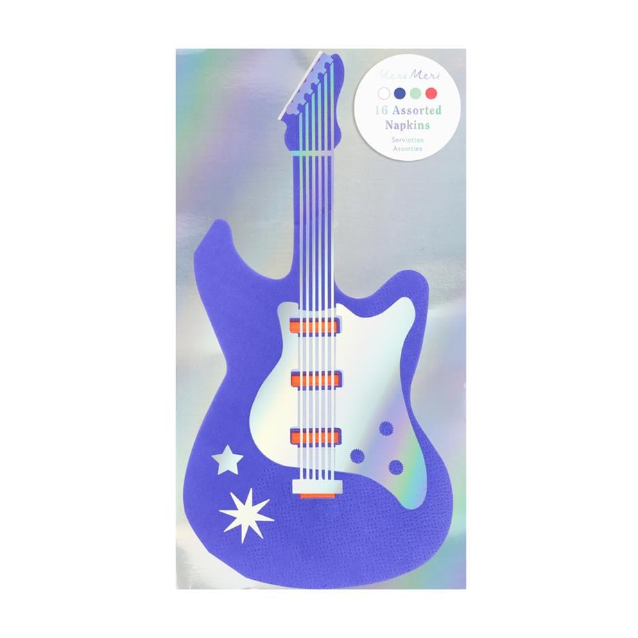 Meri MeriMeri Meri - Elektro Gitar Peçete - L - 16 Adet300516