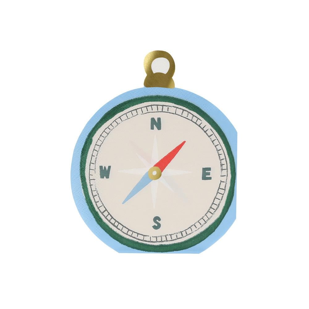 Meri MeriMeri Meri - Kamp Pusula Peçeteler - 16 Adet286152