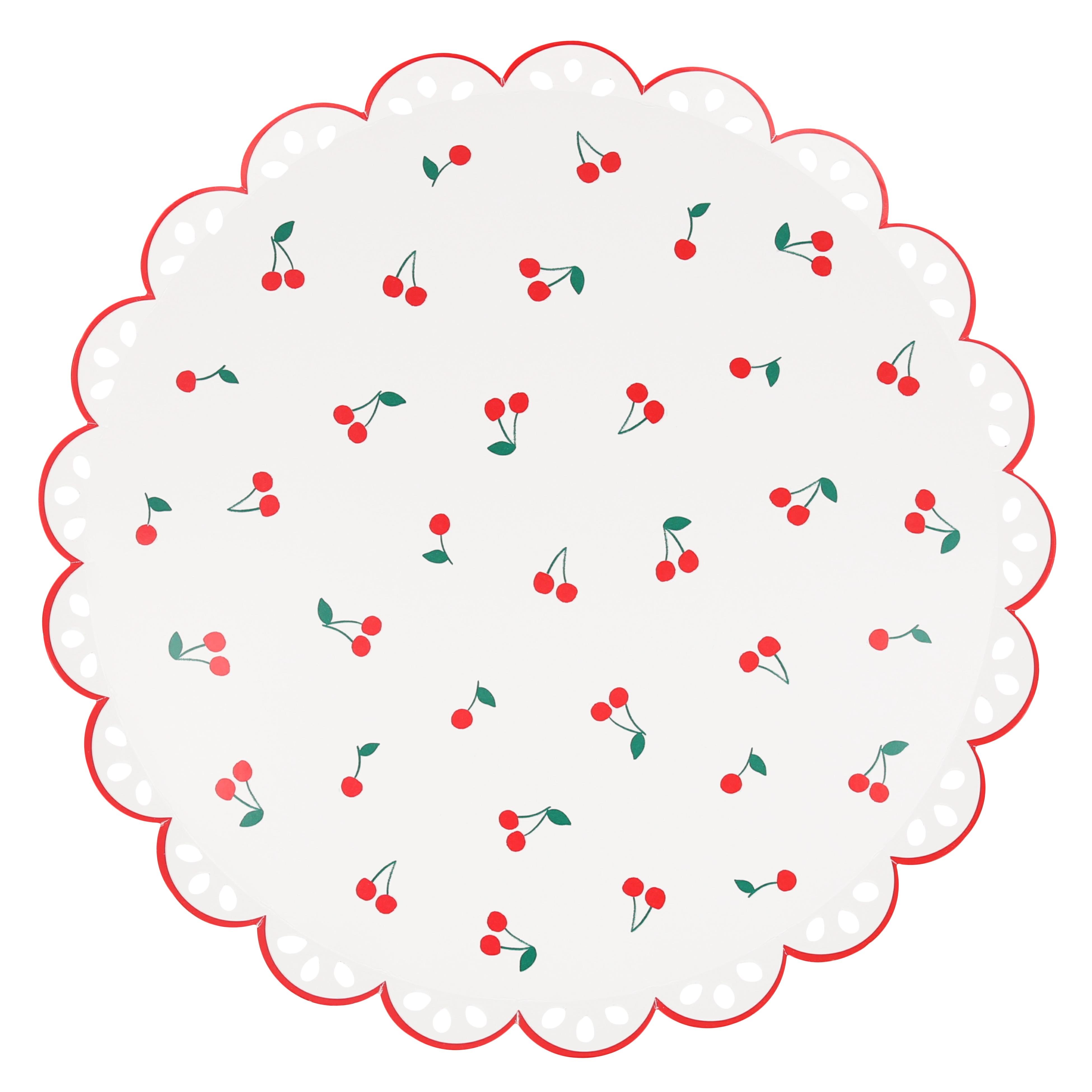 Meri MeriMeri Meri - Kiraz Tabak - L - 8 Adet282804