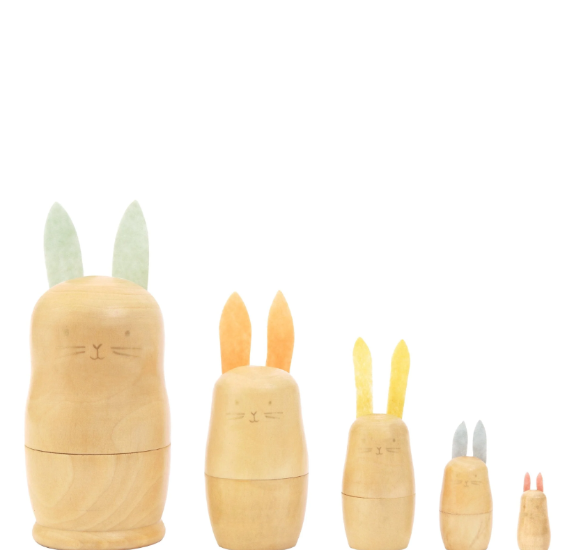 Meri MeriMeri Meri - Matruşka Tavşanlar - 5 Adet199663