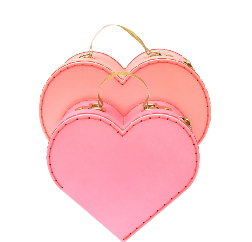 Meri MeriMeri Meri - Pembe Kalp Bavul - 2 Adet200628