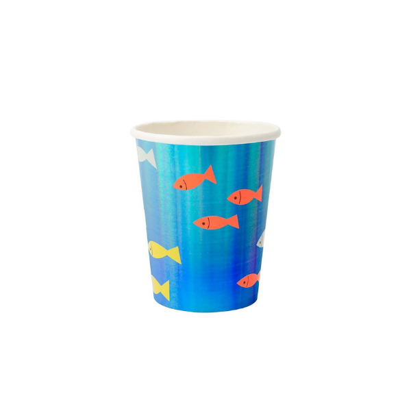 Meri MeriMeri Meri - Under The Sea Party Cups - Su Altı Dünyası Bardaklar - 8'li193146