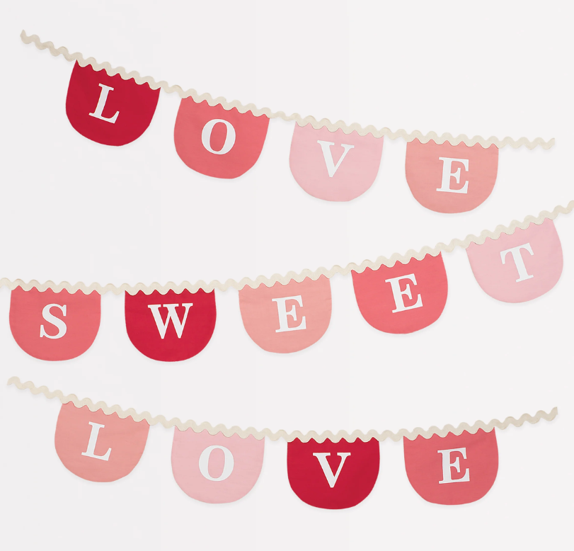 Meri MeriMeri Meri - Valentine's Kumaş Asılan Süs282237